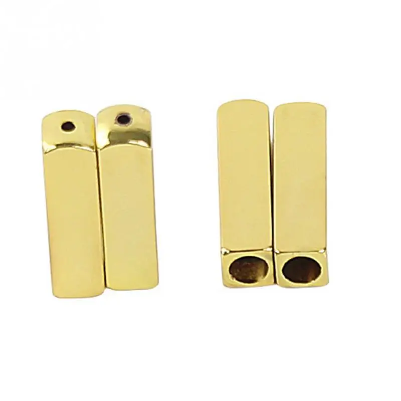 4 шт./компл. полированный шнурки советы толстовки металлические аксельбант