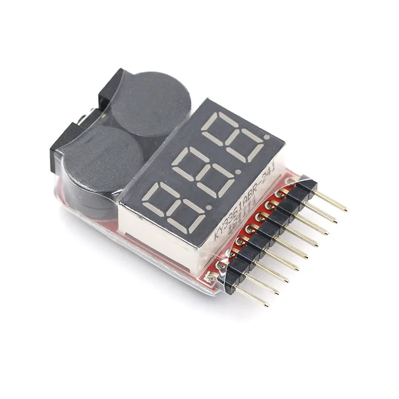 Для 1 8 S Lipo/li ion/Fe батарея напряжение 2в1 тестер низкий зуммер напряжения