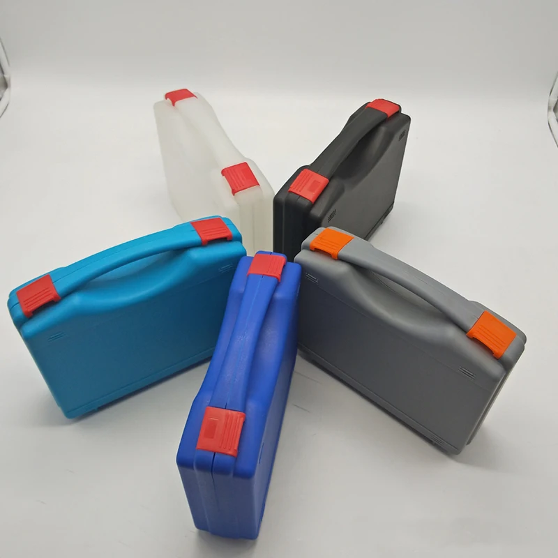 

plastic tool box with pre-cut foam PP plastic case