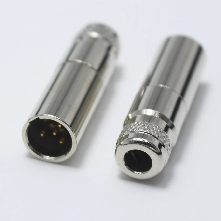 1 комплект мини XLR 3 4 5 6 pin гнездовой разъем/штекер маленький XLR аудиоразъем для микрофона DIY микрофон для кабеля и PCB паянная плата