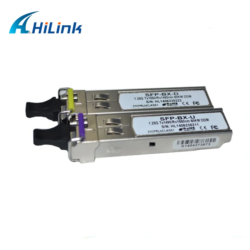 Бесплатная доставка! Легкая Совместимость 1490 нм 1 25G BIDI SFP 80KM WDM LC/SC разъем c DDM|wdm sfp|sfp