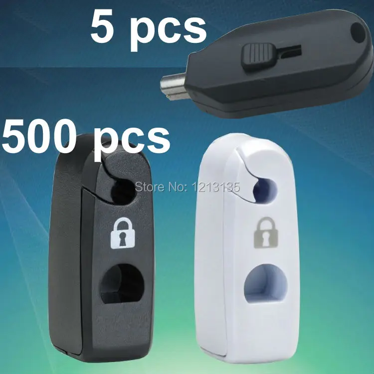 500 штук EAS пластиковые розничные магазины дисплей крюк Анти Развертки кражи СТОП