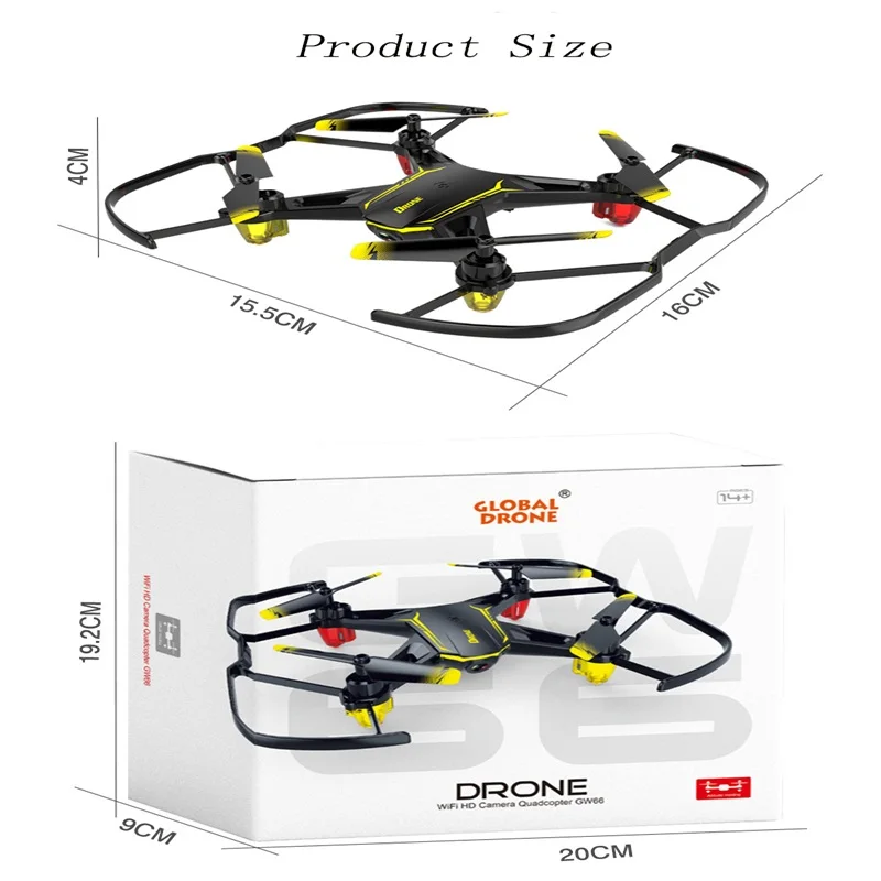 Мини-Дрон Квадрокоптер FPV Дроны с камерой Дешевые RC вертолеты тонкий компактный 480P Пульт дистанционного управления Дрон Игрушки для мальчиков