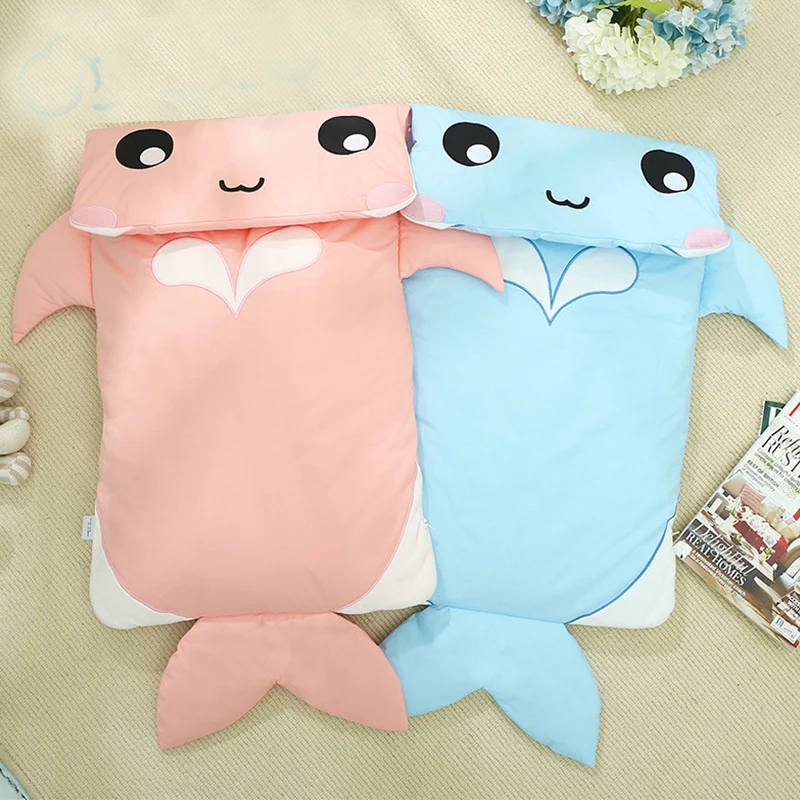 

Милый спальный мешок с мультипликационным принтом для новорожденных, Хлопковое одеяло, детское одеяло, покрывало для новорожденных, детска...