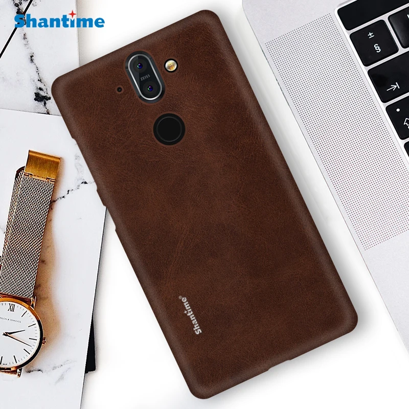 Лидер продаж роскошный Винтажный чехол из искусственной кожи для Nokia 8 Sirocco