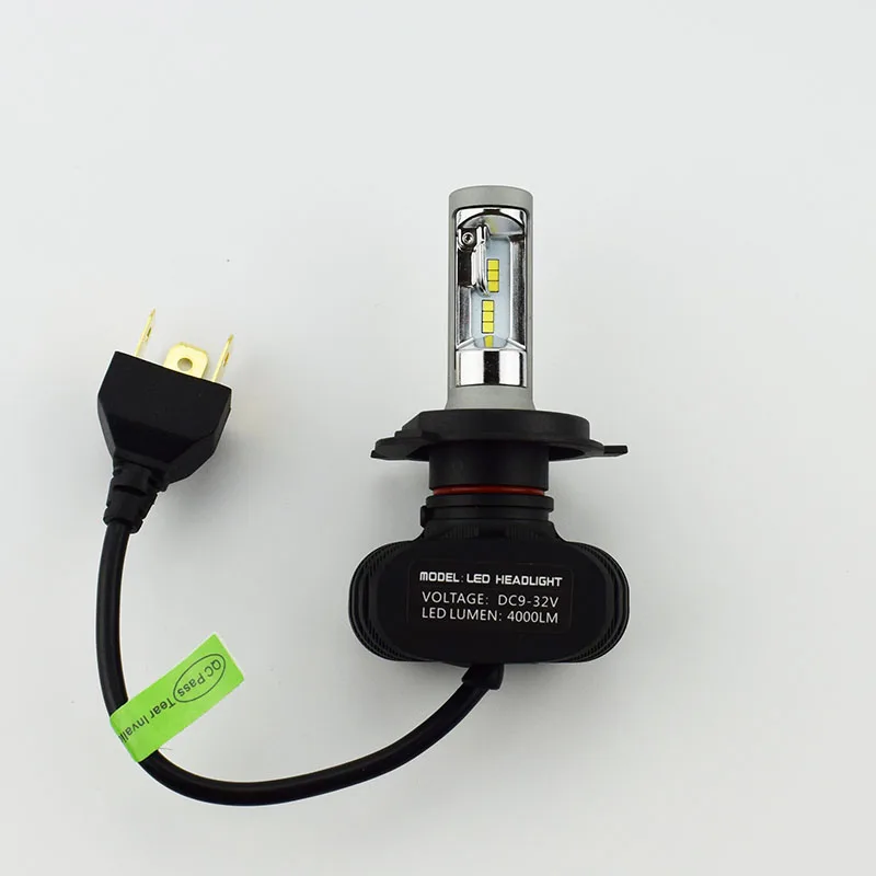 2 шт. Светодиодный точечный светильник CSP для автомобильных фар 50 Вт 8000 лм CREE H4 H7 H11