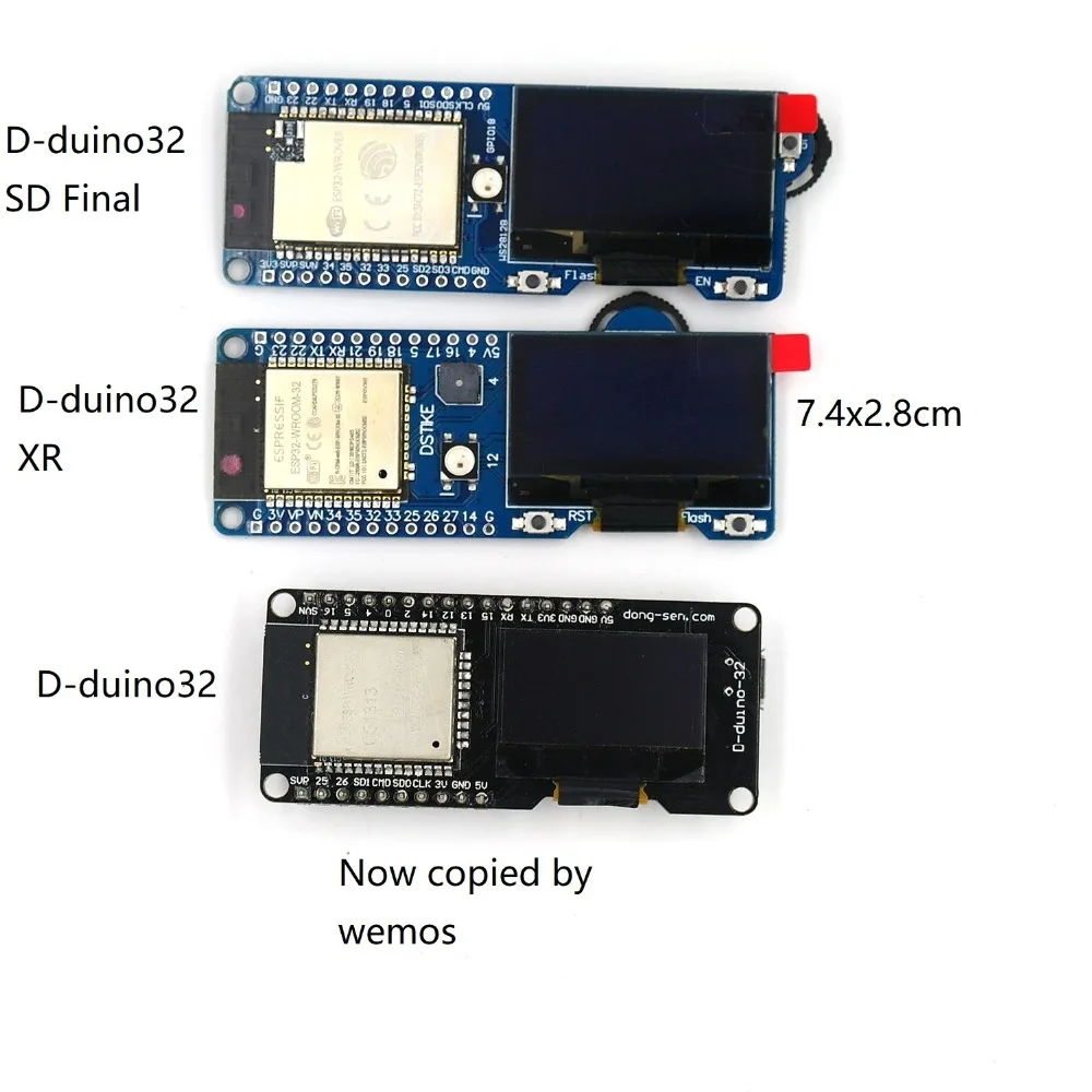 DSTIKE D duino 32 XR ESP32 OLED|Модули для умного дома| |
