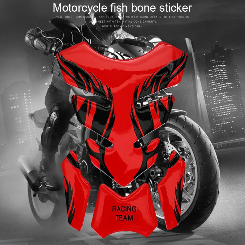 

Motorcycle Sticker Gas Oil Fuel Tank Pad Protector Case Decal for Kawasaki Yamaha Toyota M8617