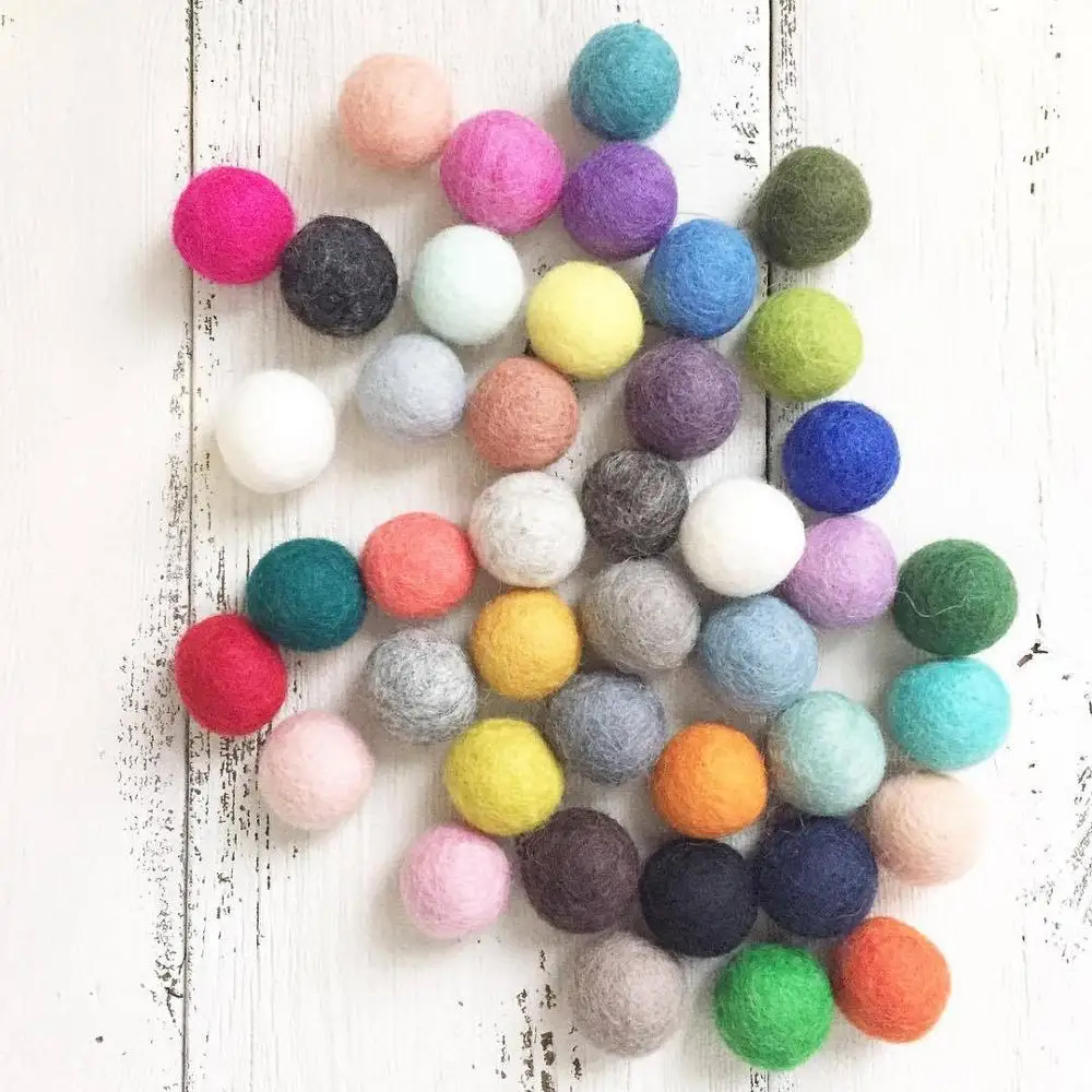 2 0 м сделай сам украшение для детской комнаты Macaron цветной шар волос баннер