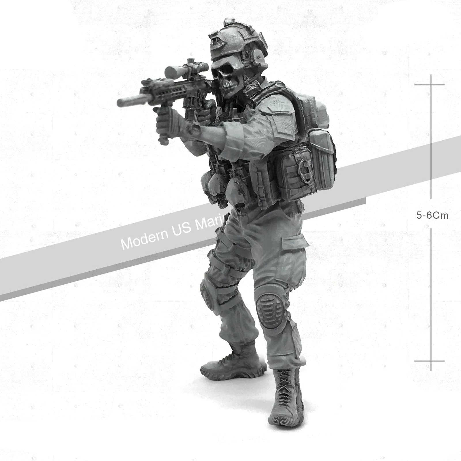 

Модель 1/35 года в виде солдата из смолы для членов сборной США, спецназ TLP-05