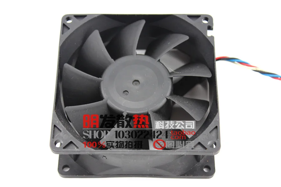 Оригинальный 4 проводной двойной шариковый вентилятор 9038 M35291 35 12V 2.3A 9CM P2780|9cm fan|fan