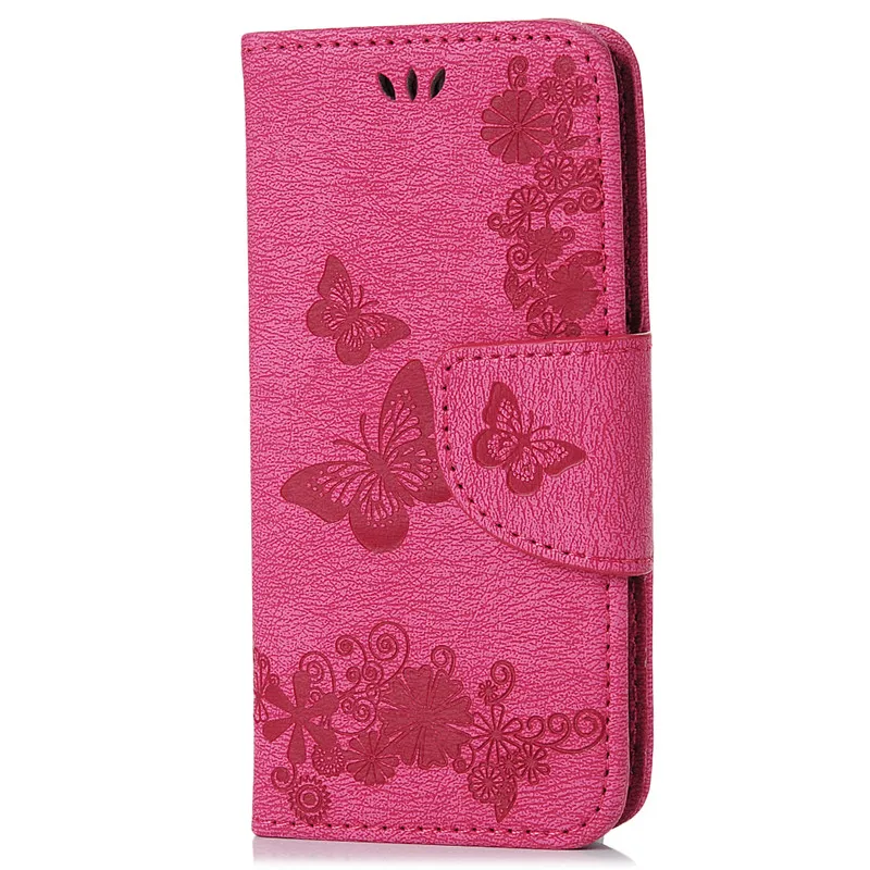 Модные 3D Тиснение кожаный чехол для Ipod Touch 5/6 защитные слотов карт телефона Флип