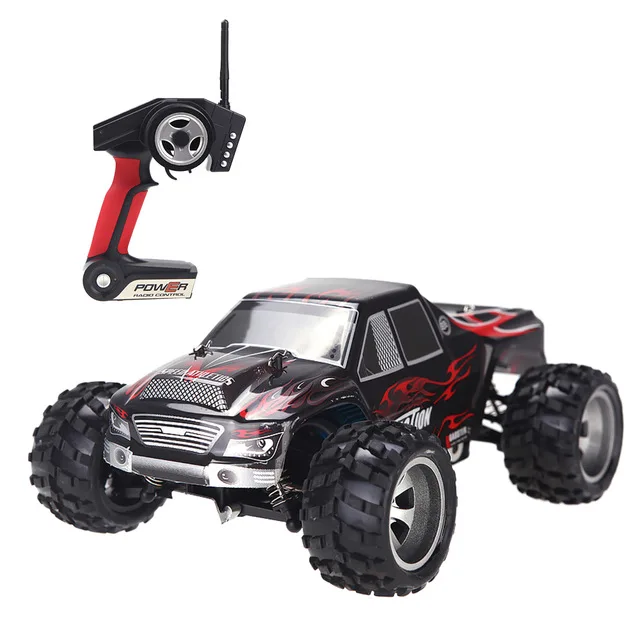2019 Wltoys A979 RC Car 2.4G 45km/h Высокоскоростная радиоуправляемая машина масштаба 1/18 Rally с амортизацией, резиновыми колесами Buggy и 2 аккумуляторами.