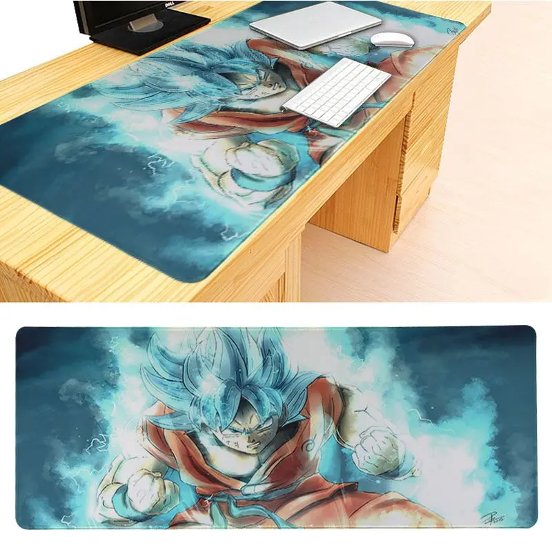MaiYaCa простой дизайн Dragon Ball z goku Dragon Ball прочный резиновый коврик для мыши Размер для 300*600*2 мм и 300*900*2 мм коврик для мыши - Цвет: 30x90cm