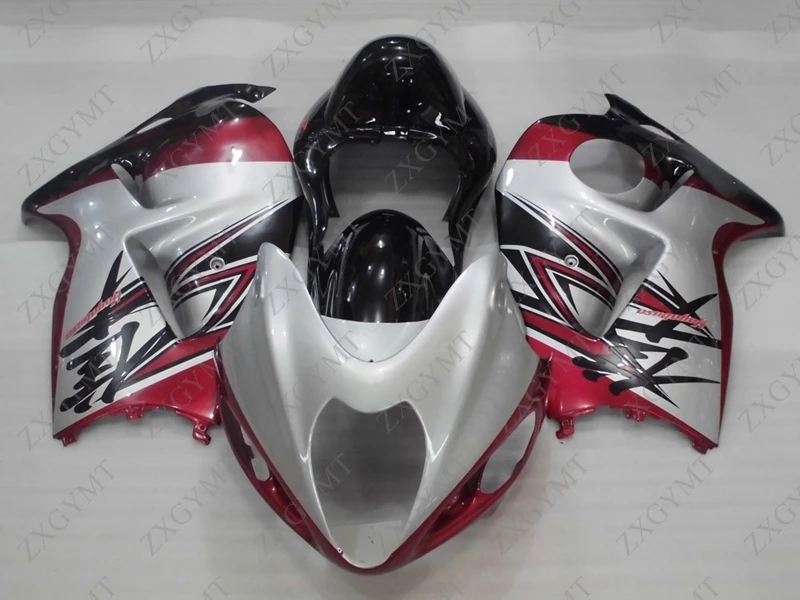 _ GSXR 1300 1997 - 2007 перламутрово-красный черный серебристый набор для всего тела HAYABUSA 05