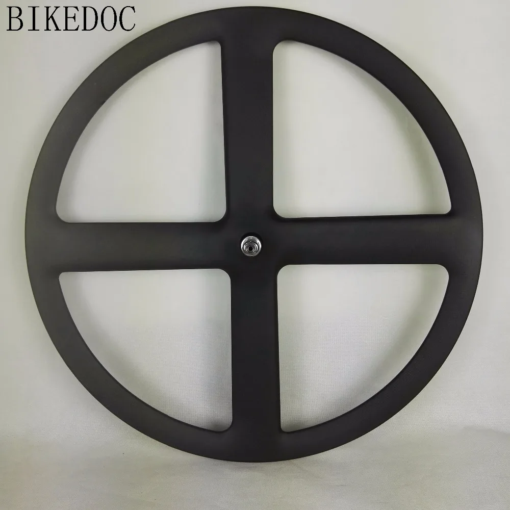 BIKEDOC 700c 4 карбоновые колеса со спицами fixie карбоновая колесная пара с четырьмя