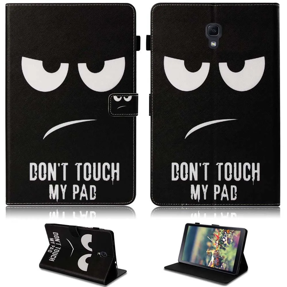 

10.5'' Printed Case for Samsung Galaxy Tab A 10.5 inch T590 T595 Wallet Card Slot Flip Stand Case Smart Cover for Samsung T830