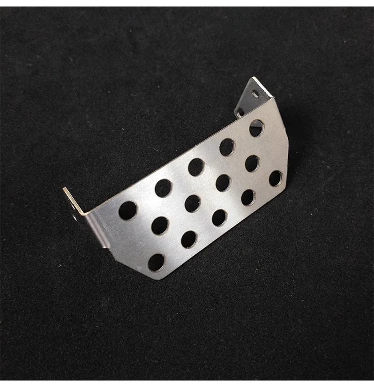 

1PC Axial scx10 II 90046/90047 90059/90060 Stainless Steel Front Bumper Armor Body Shell Protective Guard Shield