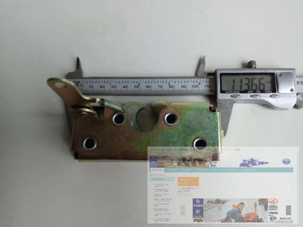 FT800.47.127 Замок капота двигателя для трактора серии Foton FT80 90|lock| |