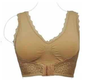 Lace Genie Bra Seamless Bras With Removable Pads Body Shaper
