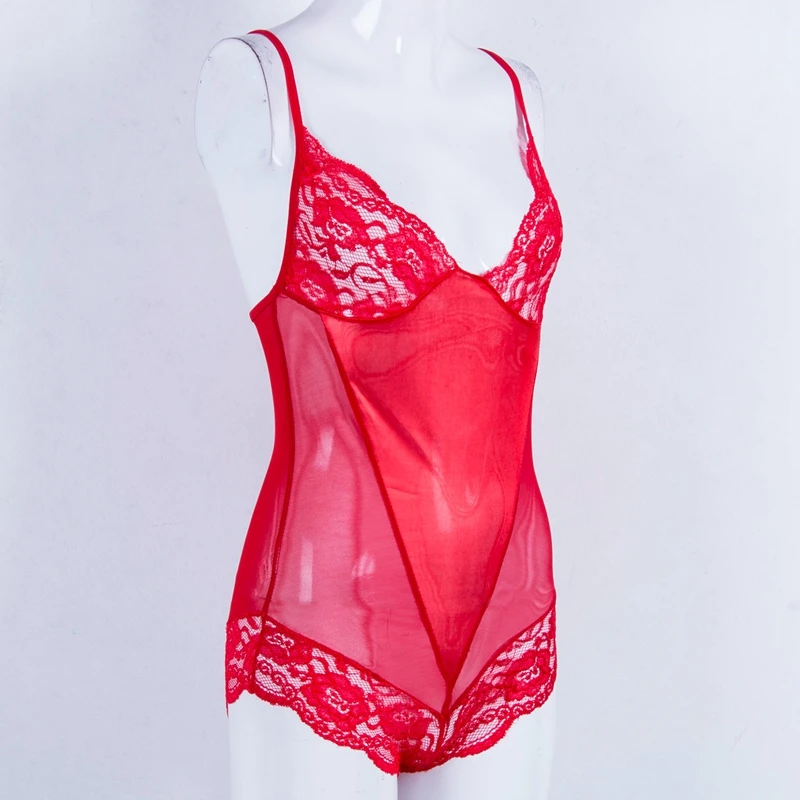 Сексуальное женское кружевное нижнее белье G-string Babydoll одежда для сна | Спорт и