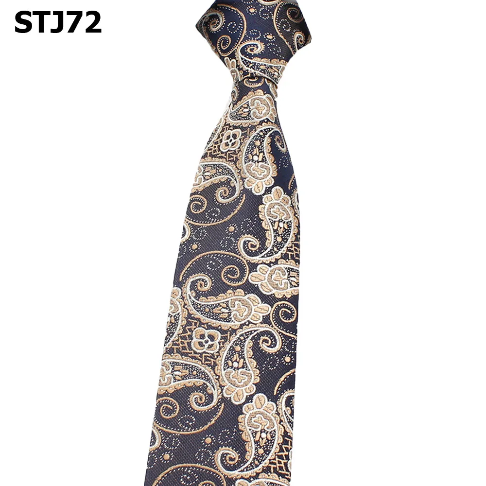 

Men Business 6cm Zipper Pre-tied Tie Wedding Floral Striped Polka Dots Necktie BWTXN0002
