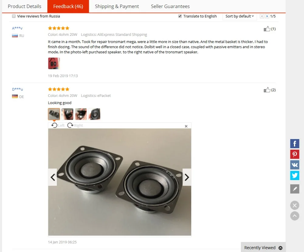 2 шт полный диапазон 2 дюймов динамик 15 Вт DIY Саундбар Бумбокс блок портативный радио 10 Вт 20 Вт 4 Ом динамик HIFI Bluetooth динамик s 55 мм