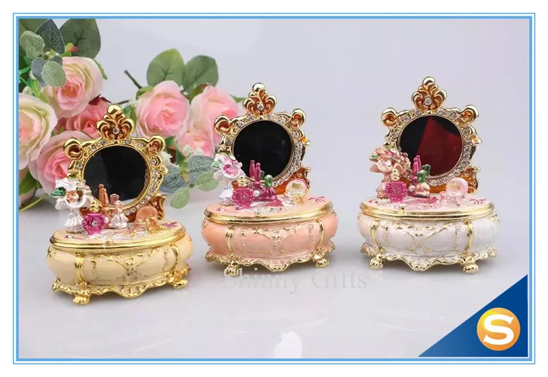 Современная жизнь туалетный столик в форме коробочки для сувениров ретро | Дом и