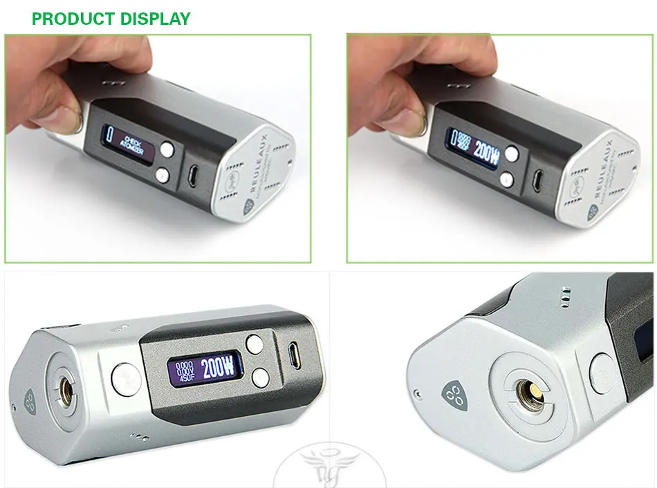 200 Вт Wismec рел DNA200 коробка мод TC/VW режим работает по технологии DNA200 510 нить электронная сигарета vs Rx200s TC мод
