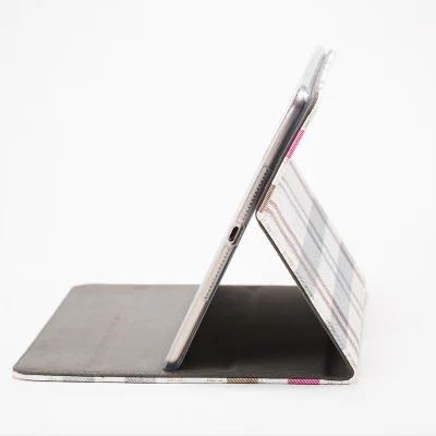 Клетчатый чехол для iPad Mini 3 4 Air 1 2 Pro 9 7 2017/18 10 5 с подставкой и карманом умный
