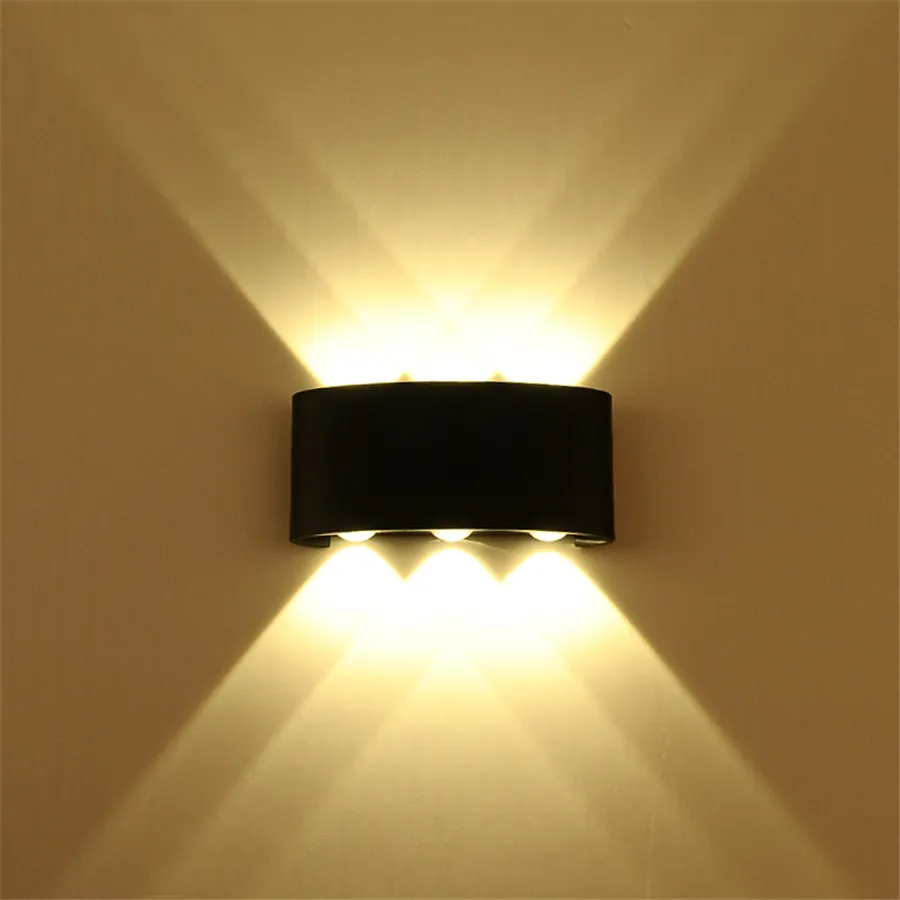Thrisdar Up Down Outdoor Waterproof LED Porch Light Courtyard Corridor Wall Lamps Villa Balcony Front Door Exterior | Лампы и