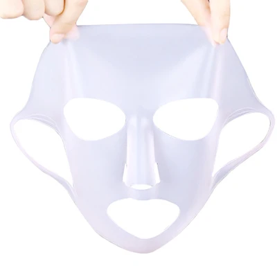 Style 1 Силиконовая маска для лица, маска для лица, противоскользящая маска, фиксирующая уши, предотвращающая испарение эссенции, многоразовая маска для лица, средство для ухода за кожей - Цвет: Style 1