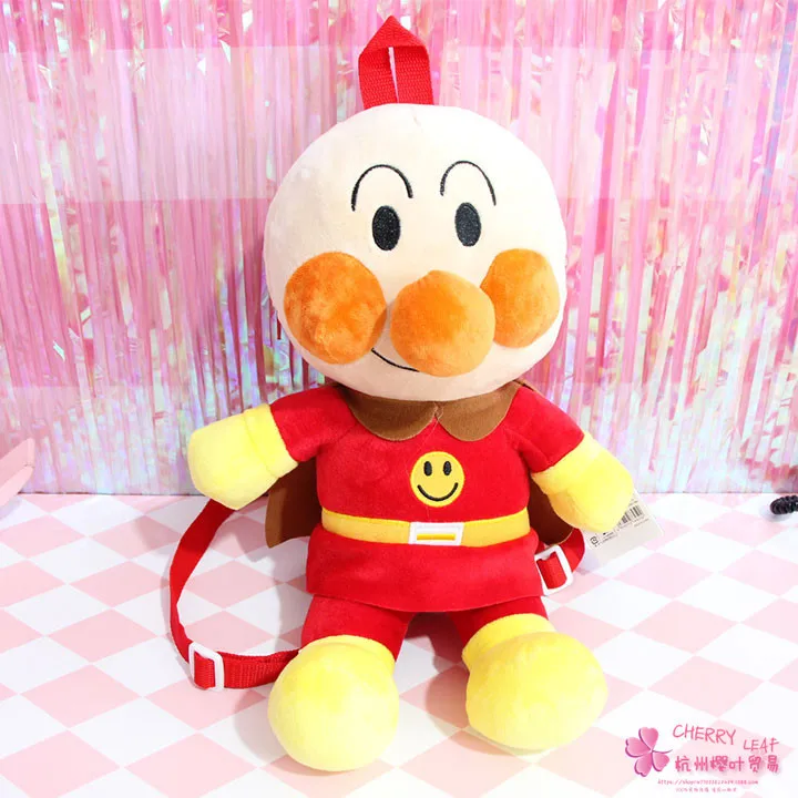 IVYYE 1 шт. 40 см Anpanman baikinman плюшевый рюкзак Мультяшные сумки мягкие пушистые