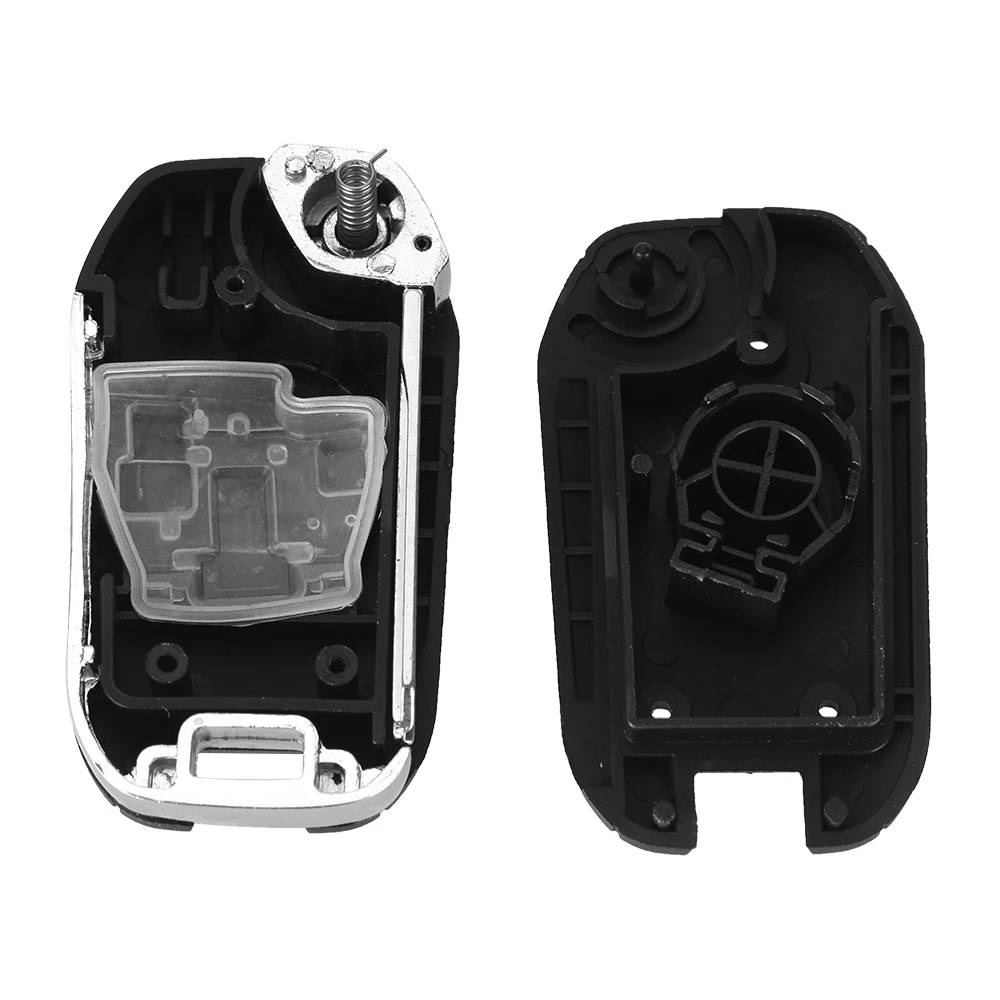 2 кнопочный откидной Модифицированный Корпус ключа дистанционного управления