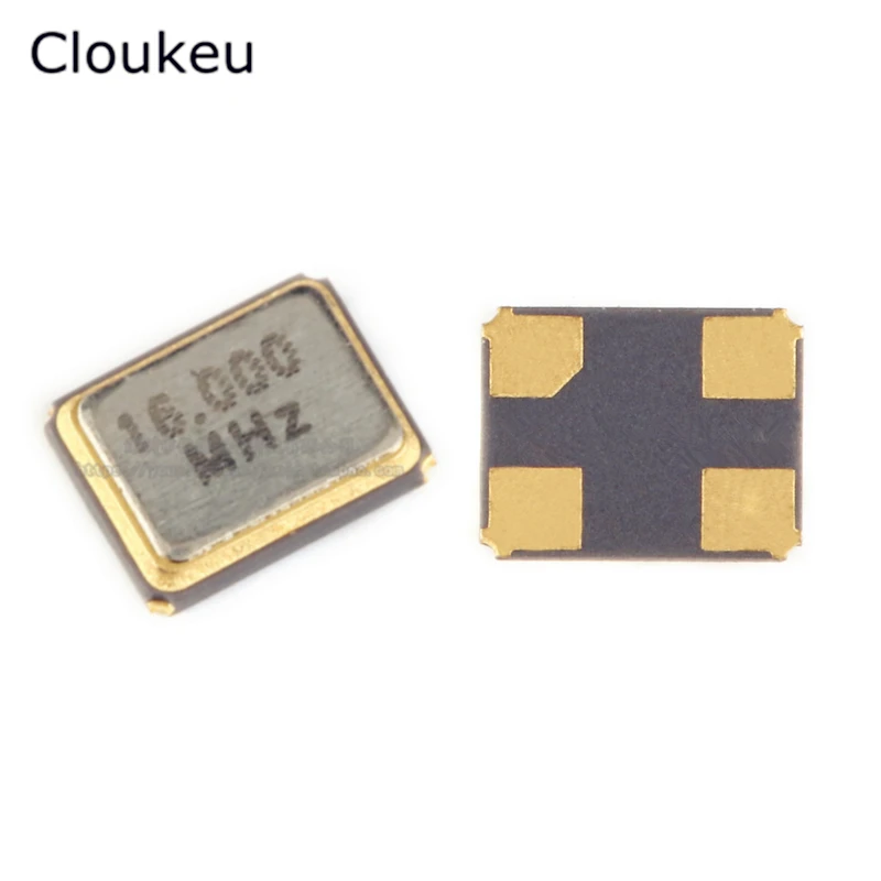 

3225 16MHz 10ppm 12Pf SMT Passive Sealing clock Crystal oscillator (3.2*2.5mm)