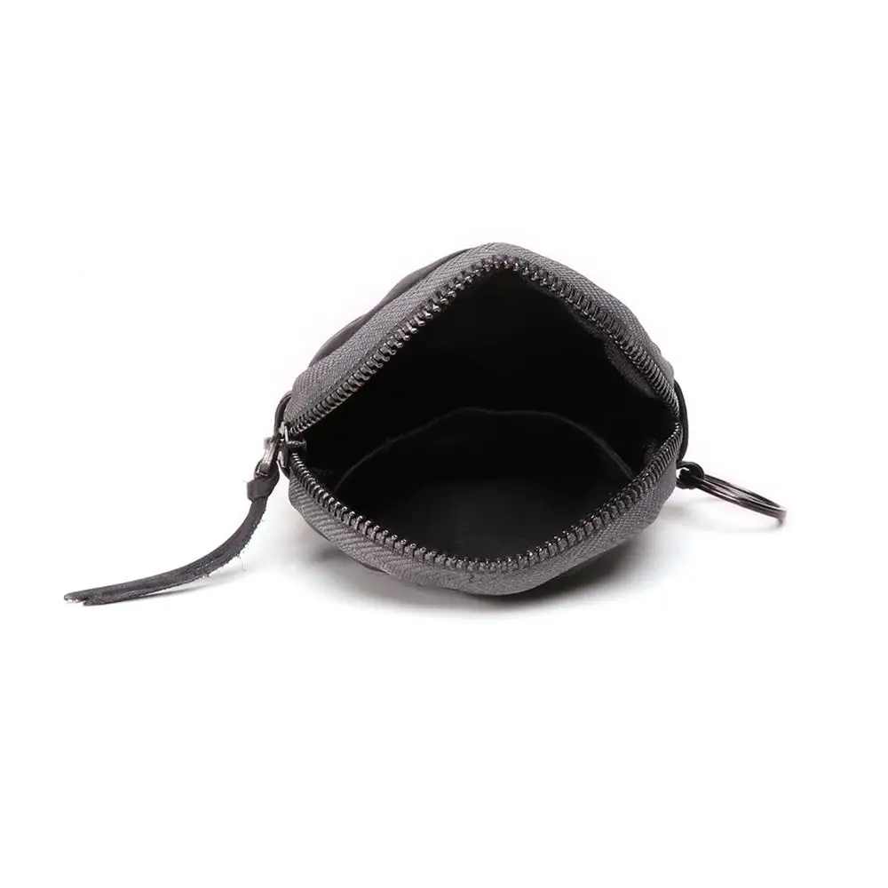 Четыре цвета настоящей кожи кошелек для монет женщин маленький кошелек кошельки на молнии мини-деньги детский карманный кошелек держатель ключей.