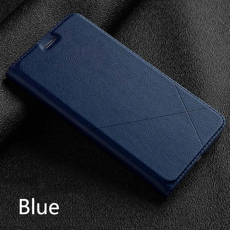 Ручной работы для huawei P30 P20 Lite P20 Pro P10 Lite кожаный чехол для mate 20 Lite Pro PU чехол с отделением для карт и подставкой - Цвет: Blue