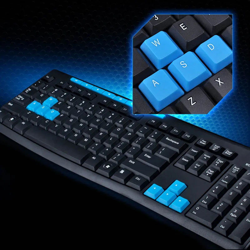 Новая 2 4G Беспроводная игровая клавиатура + мышь комбо для Ноутбуки и настольные