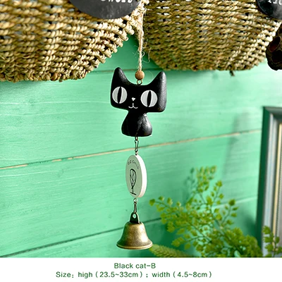 DIY Totoro wind chime, детское украшение для дома, милая Девичья комната, украшение для дома, колокольчик, подвеска, подарок на день рождения, смола, животный колокольчик s - Цвет: tianmao