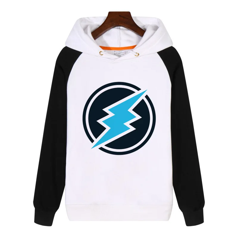 Биткоин Litecoin Электрический ETN Monero REVOLUTION CHAIN EOS Coin Hoodies Свитшот спортивный костюм