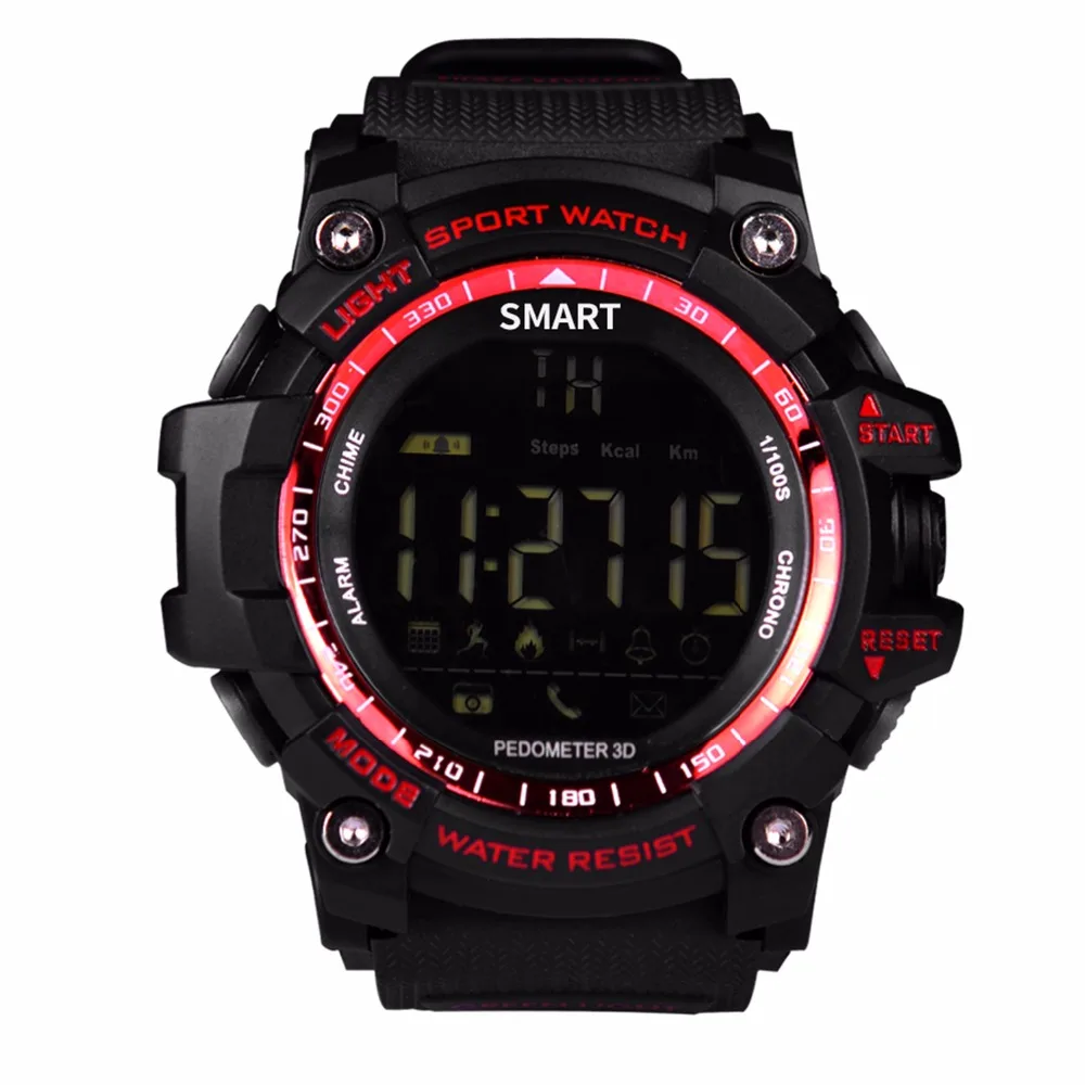 Cawono Bluetooth EX16 умные Смарт часы Шагомер мужские smartwatch секундомер смарт-наручные Для