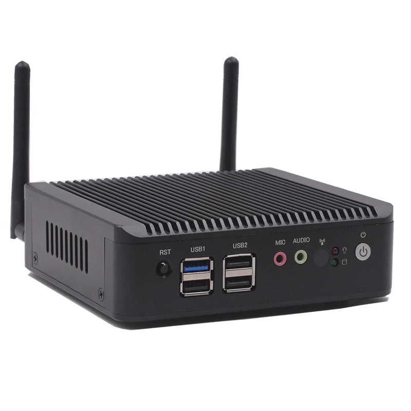 Процессор Atom E3845 для мини-ПК с 1 * RJ45 RS232 Com 2 Lan-порта фоторазъем модуль Wi-Fi/3G |