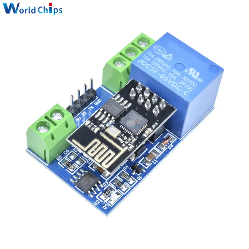 ESP8266 сеть WIFI релейный модуль Интернет вещей (IOT) APP контроллер реле 5V 10A 7 30V DC/250 V AC