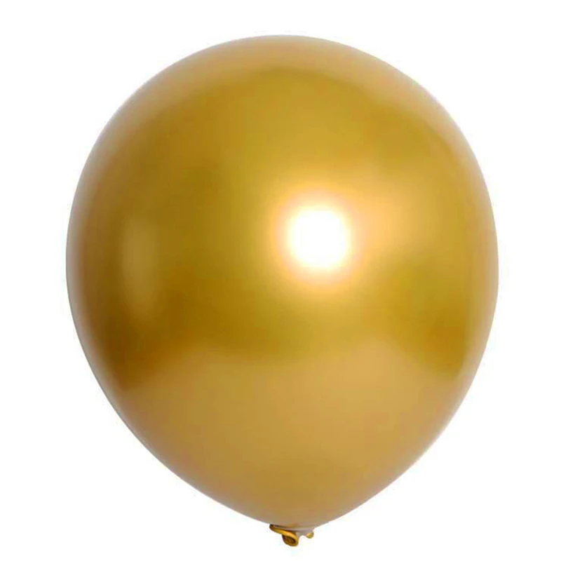 

balloon 50 pcs Latex balloon 50 Pcs 12inch Chrome Shiny Metallic Latex Balloons for Birthday Wedding Grad Party decoration JJ20