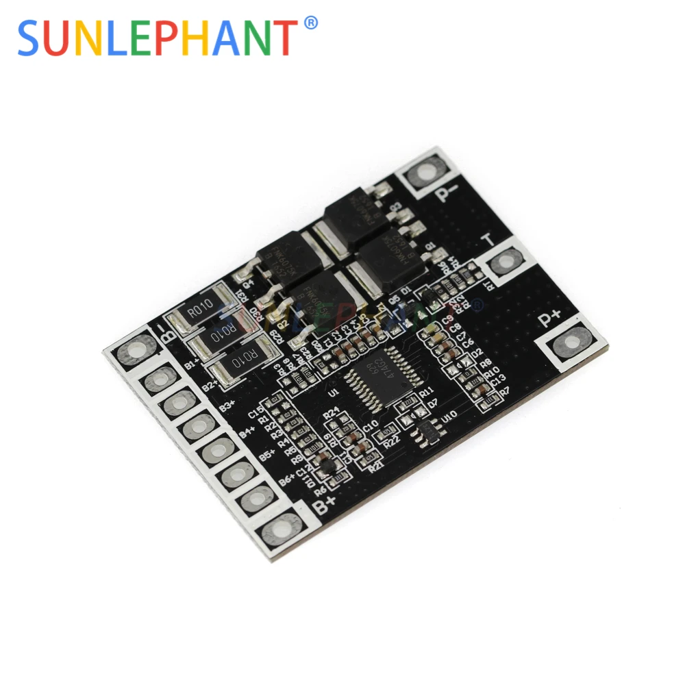 Литиевая батарея 6S 8A 10A 18650 зарядное устройство PCB плата защиты BMS с