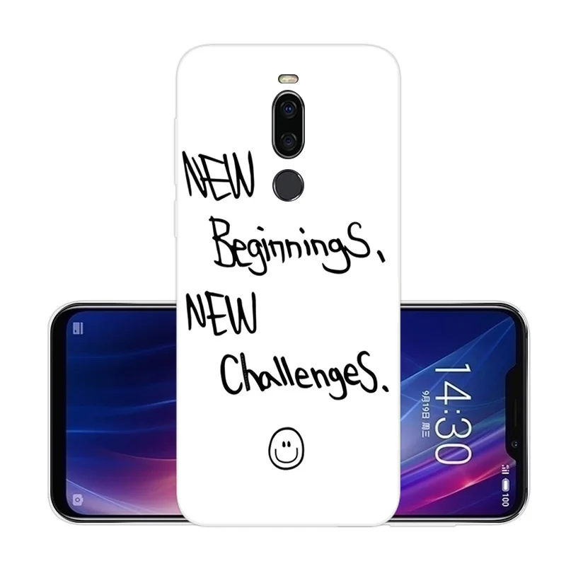 ТПУ чехол для Meizu X8 полная защита телефонные чехлы 6 2 дюймов X 8 прозрачный
