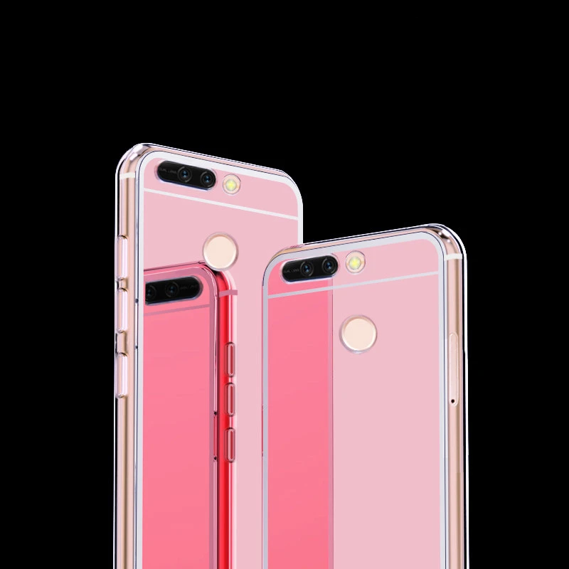 For Huawei P8 P10 Mate 10 P9 Lite Mini Plus P Smart Y5II Honor 5A 6c Pro 8 9 V9 Play Mirror Transparent Soft Silicone Cover Case |