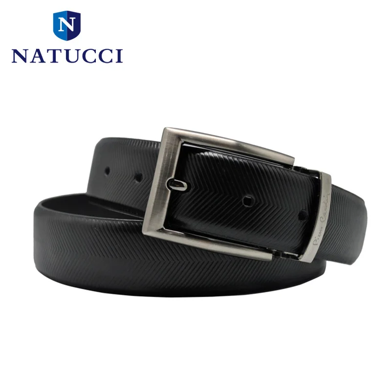 2016 новое поступление кожа мужская ремни серебряные пряжки мода тиснением