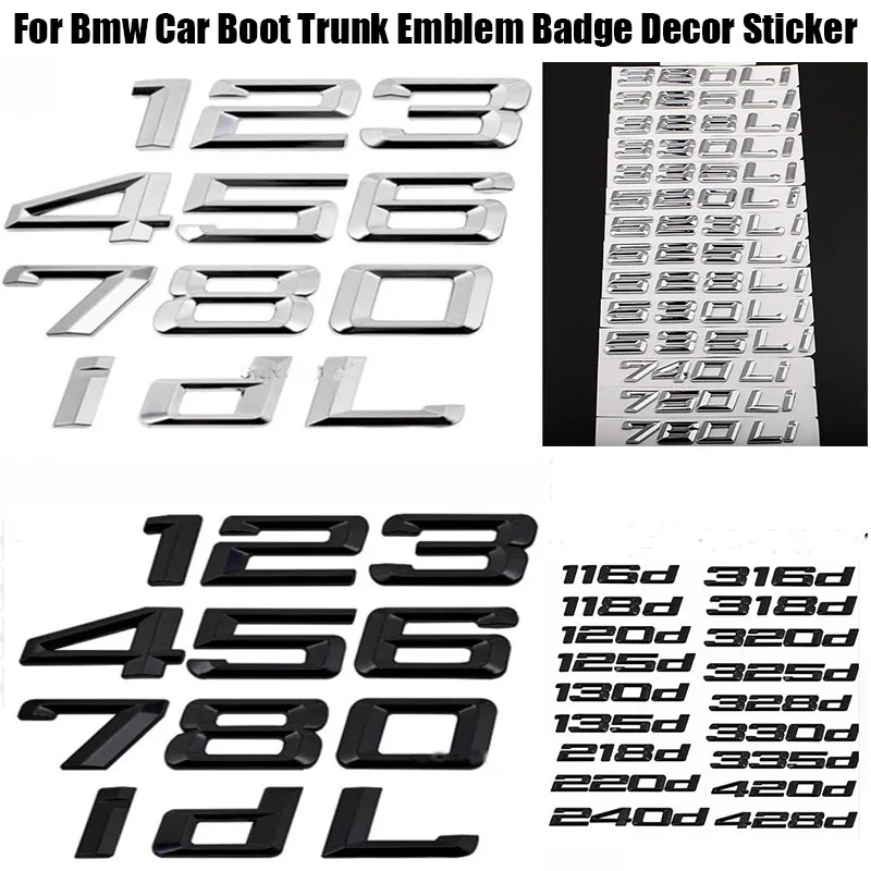 1 Набор оригинальный дизайн наклейки peroformance Автомобильная эмблема 730i 735i 740i 745i 750i