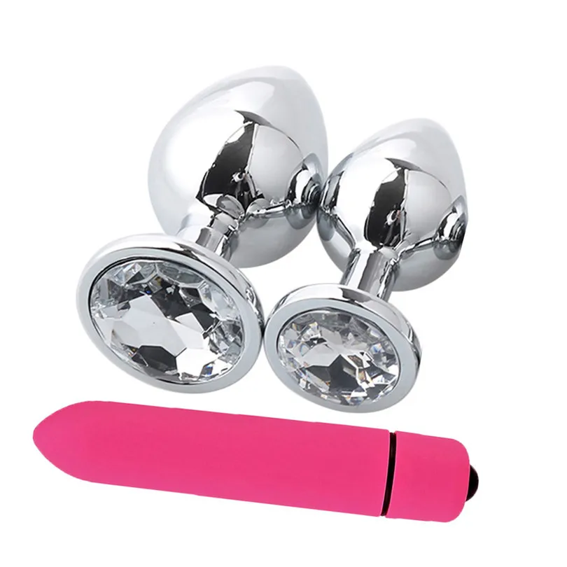 Набор секс игрушек для анального секса 3 шт. мягкие силиконовые украшения основа